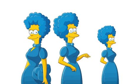 marge simpson character|people behind marge simpson's character.